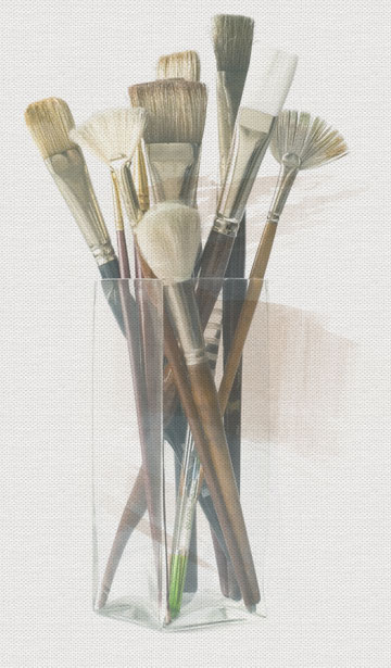water colour brushes